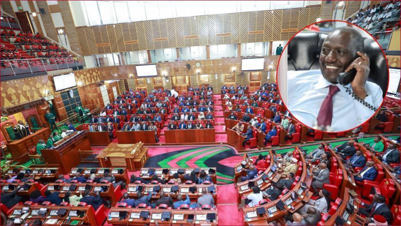 Kikuyu MP Kimani Ichung'wah denied claims that President William Ruto was contacted during the Finance Bill 2026 debate.